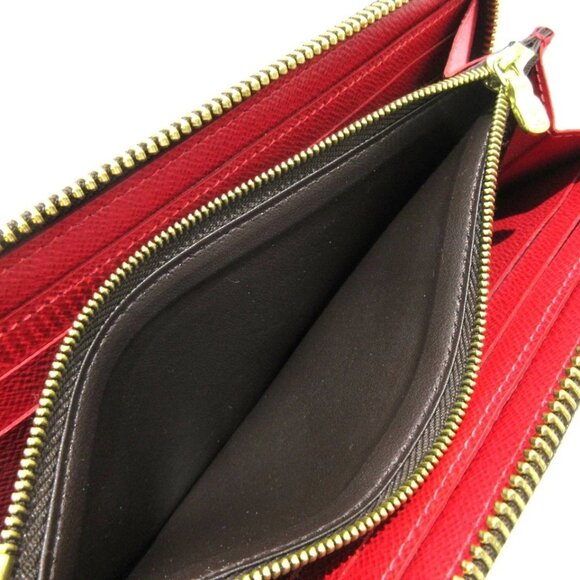 LOUIS VUITTON Portefeuille Clmence Cerise Damier Long Wallet 441-040925 - Picture 7 of 8